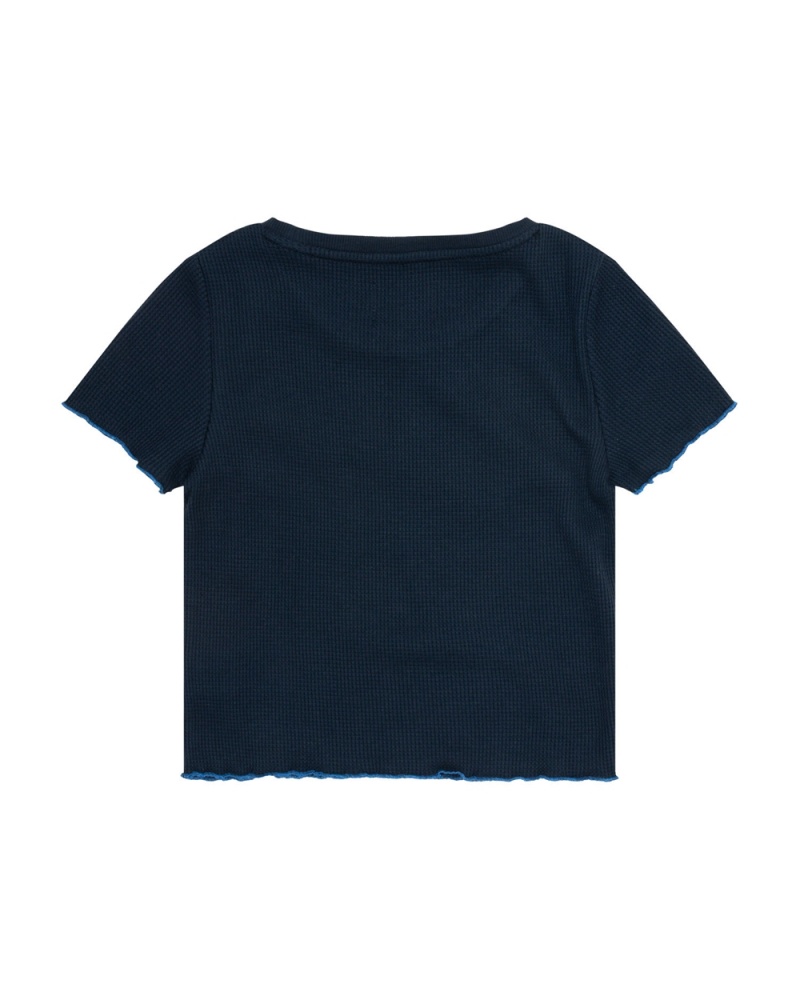 Chemisier Bape Graphique short sleeve Bleu Marine Bleu Femme | DAR-51388791